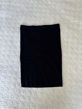 Legoe Heritage Maternity Knit Skirt Black